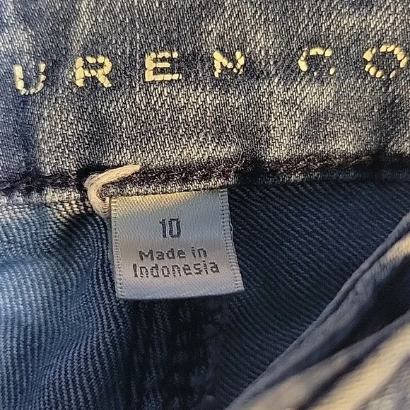 Lauren Conrad Boho Patchwork Wide Leg Jeans Size‎ 10 - Picture 10 of 10